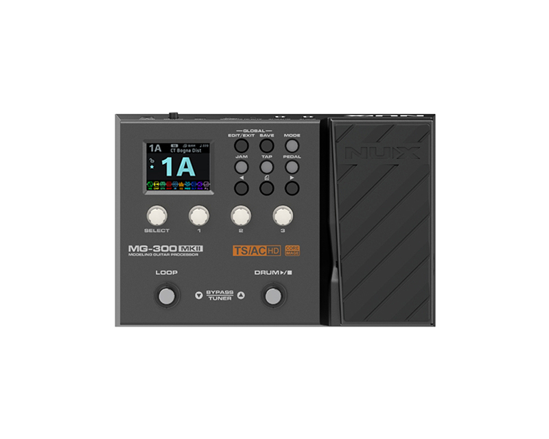 ギター NUX MG-300 MKII NuX MG-300 MKII Modeling Guitar Processor at No Limit Guitar Co