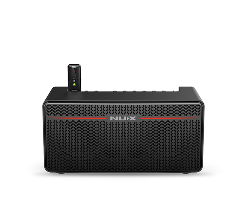 NUX MIGHTY SPACE ワイヤレスギターアンプ NUXより、ワイヤレス機能と充電式バッテリーを装備した