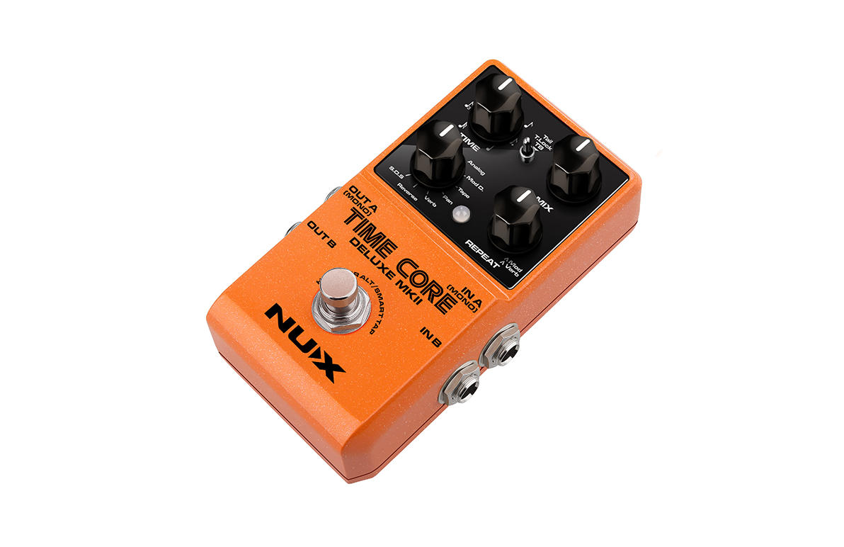 NUX TIME CORE DELUXE ディレイ Amazon.com: NUX Time Core Deluxe MKII Delay Effect Pedal, 7