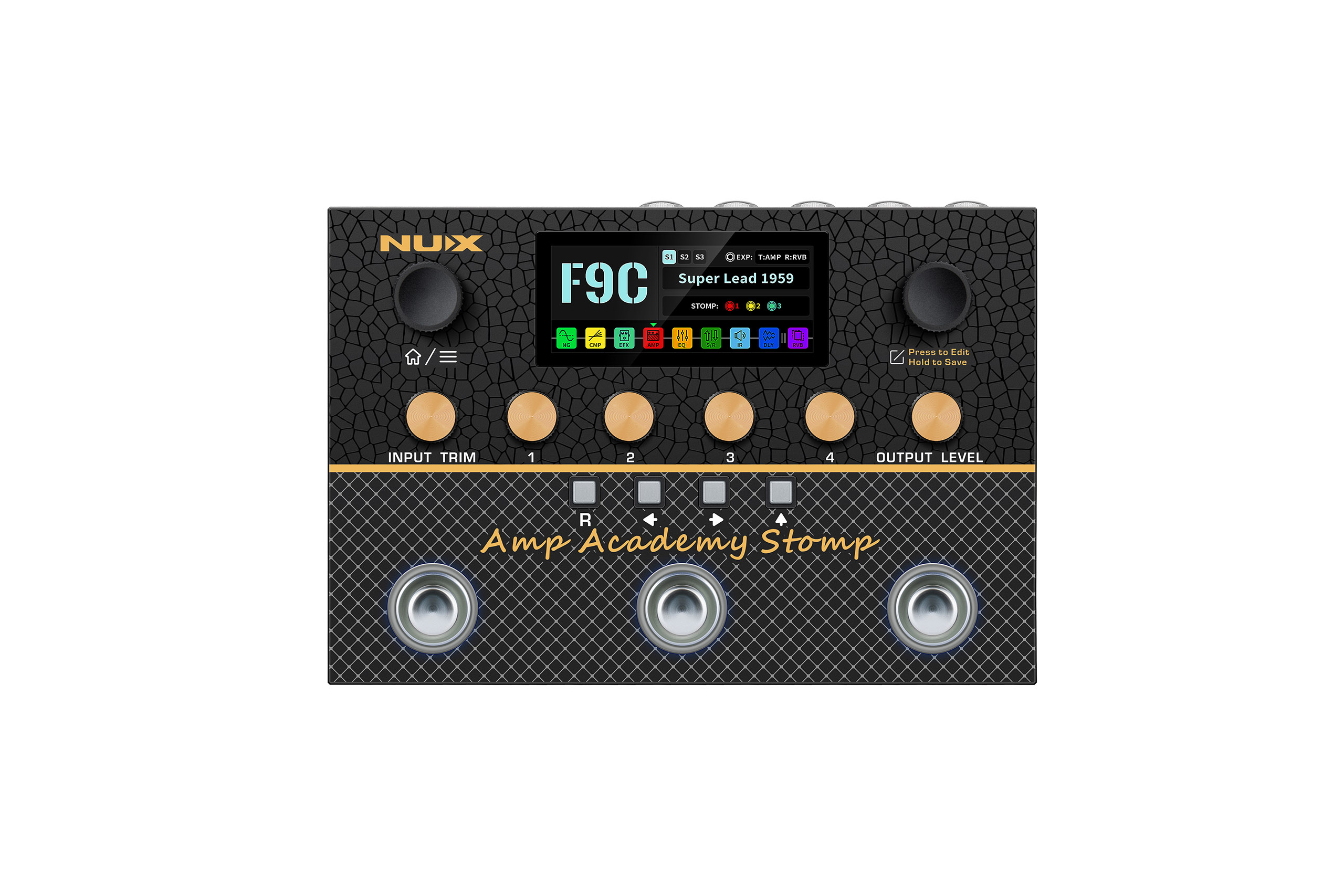 NUX Amp Academy(アンプシミュレーター) NUX】ニューエックス『アンプシミュレーター』Amp Academy NGS-6